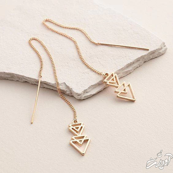 گوشواره بخیه ای